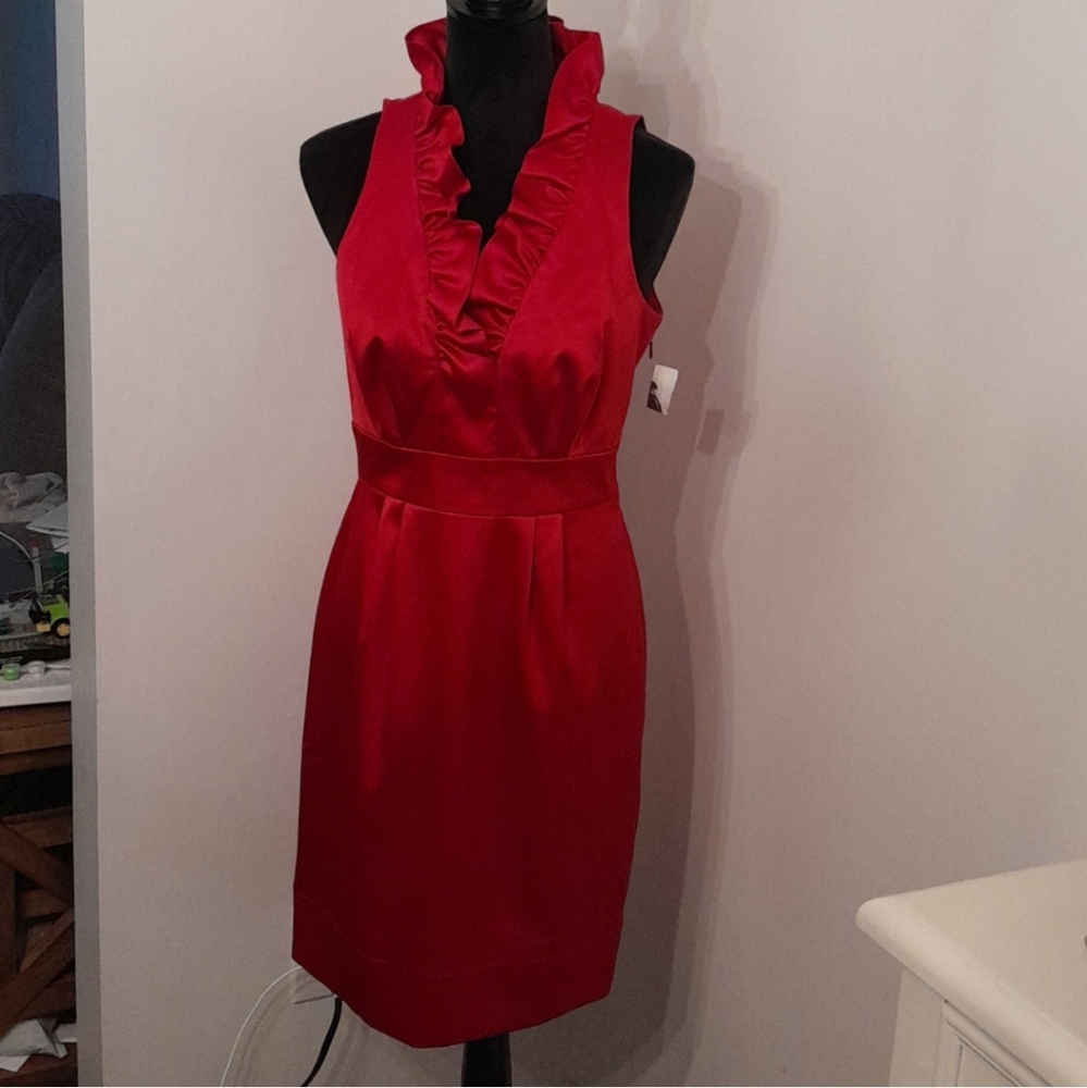 Candy Apple Red Dress By Taylor